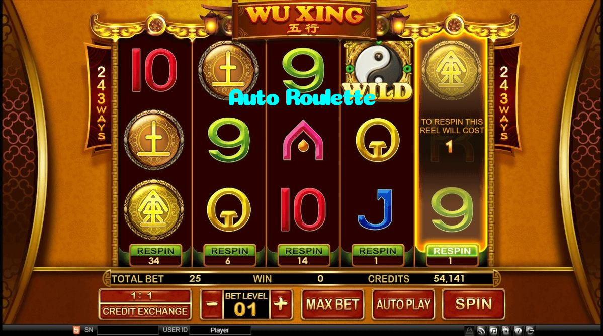 available types of Auto Roulette bet including pre-match live express and system bets